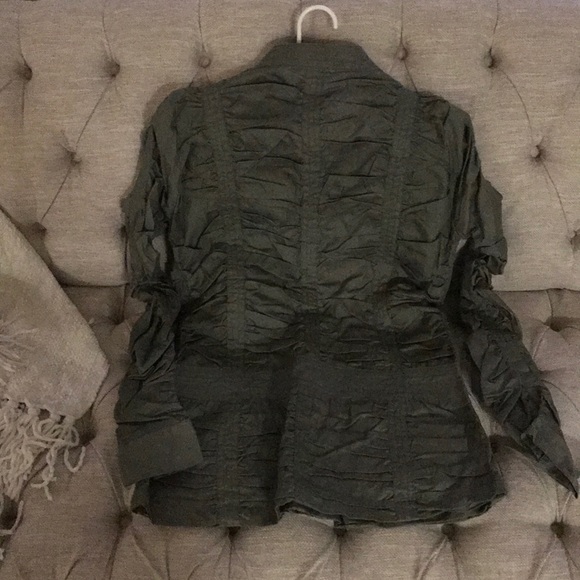 Green military fashion summer jacket!shoesAVAILABL - Picture 5 of 6